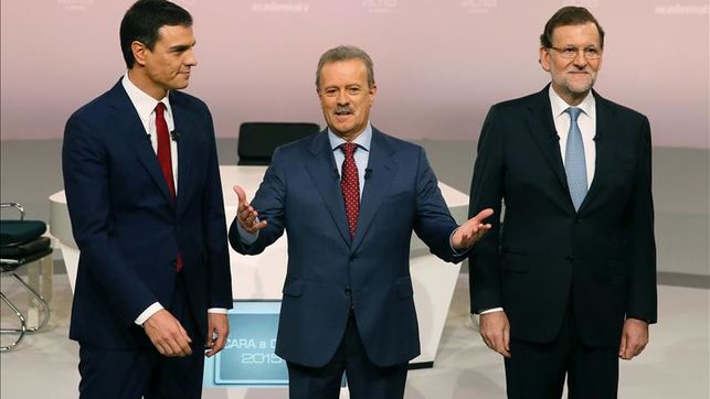 El debat entre Rajoy i Sánchez va ser un dels més vistos de la televisió