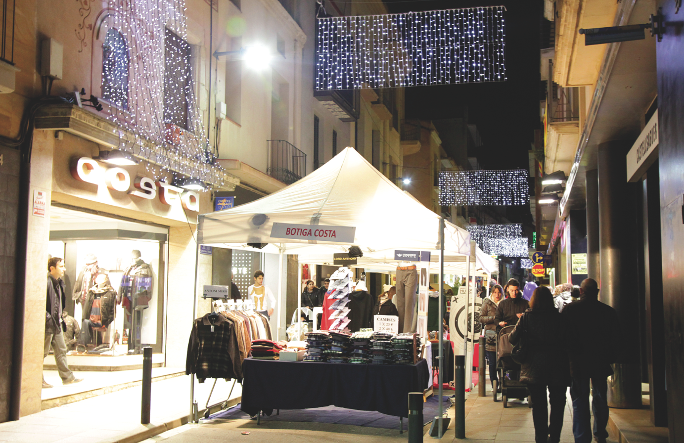 El comerç nadalenc explilca la creació de feina a finals d'any
