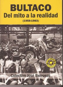 Portada delllibre bultaco, del mito a la realidad