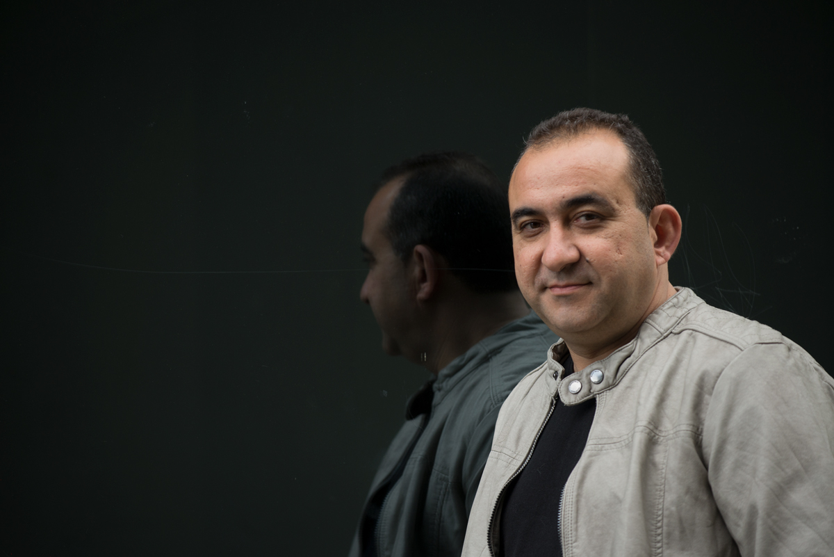 Javier Pacheo, abans d'entrar al plenari del congrés de CCOO : Foto Sandra Lázaro