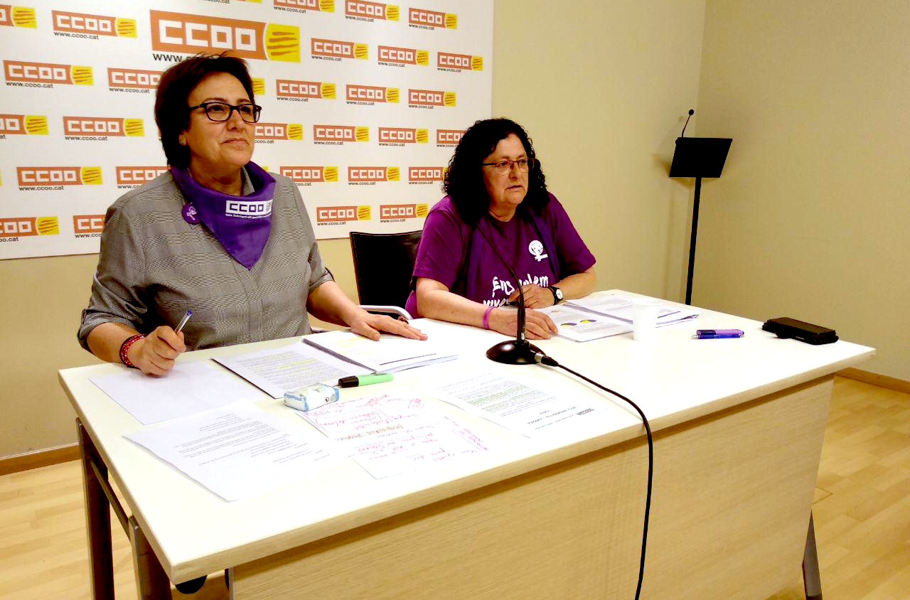 Montse Ros i Neus Moreno durant la presentació de l'estudi foto: Tomeu Ferrer