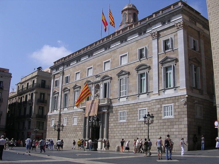 Imatge del Palau de la Generalitat foto: Marc Figueras Creative Commons