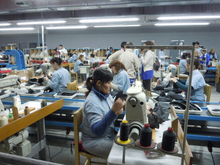 Dones treballant en las confecció : Font Administración nacional Seguridad Social Argentina