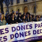 Manifestació del 8 de març de 2014 a Barcelona