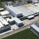Fotografia aèria de les instal·lacions de Nestlé a Girona