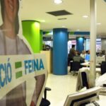 Una oficina del SOC de Barcelona