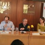 Un aspecte de la roda de premsa celebrrada a la seu de la Confavc