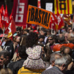 Imatge de l'1 de Maig a Barcelona: Foto Enric Català