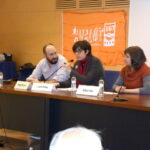 Laura Pelay va llegir l'informe en l'obertura de la jornada