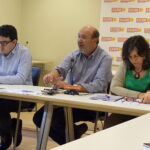 Joan Carles Gallego durant la roda de premsa