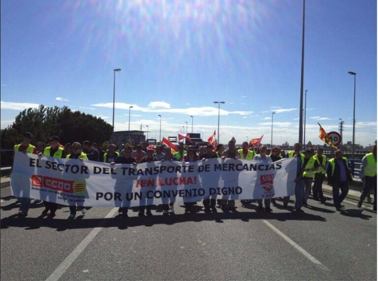 Mobilitzacions pel conveni de transports a Barcelona