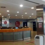 Recepció de l'hospital de Palamós