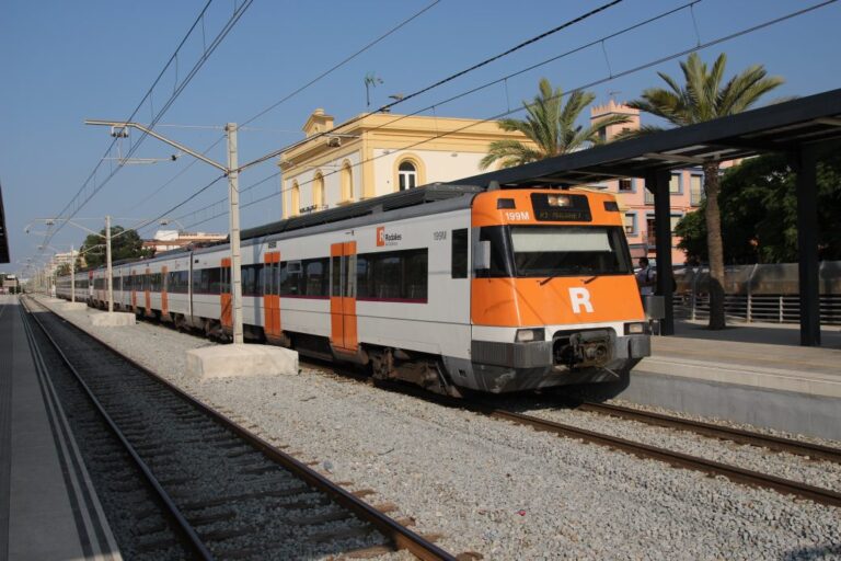 Un comboi de Rodalies Renfe a Catalunya