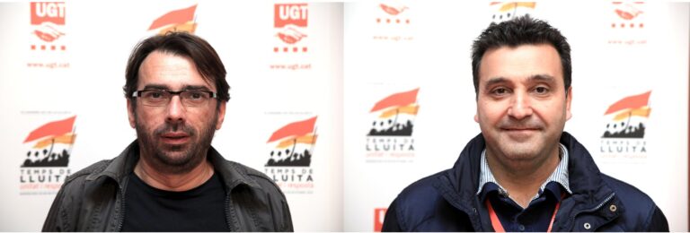 Camil Ros i Matías Carnero formaran un el tàndem director de la UGT de Catalunya