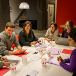 Reunió de l'equip de la cooperativa Iacta
