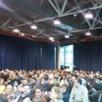 Assemblea de treballadors de Metro a les cotxeres de Sants, font: CCOO Metro