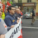 Representants sindicals de CCOO i UGT a Perpinyà