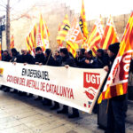 La defensa del conveni ha estat objecte de diverses mobilitzacions