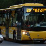 Un Autobús d'una de les línies de Tusgsal