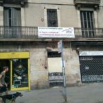 Edifici del carrer Princesa on Sostre Cívic té un procejecte d'habitatge en cesió d'ús Foto.TOMEU FERRER