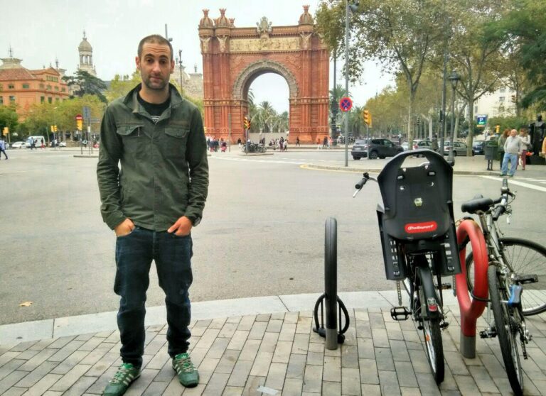 Jordi Celdran manté una intensa activitat sindical malgrat l'acomiadament foto: TOMEU FERRER