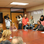 Firma de l'acord entre sindicats i Departament d'ensenyament