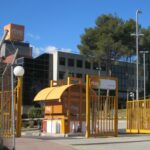 Entrada al centre de Sant Cugat RTVE