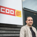 Javier Pacheco, secretari general de CCOO de Catalunya, fotos Sandra Lázaro