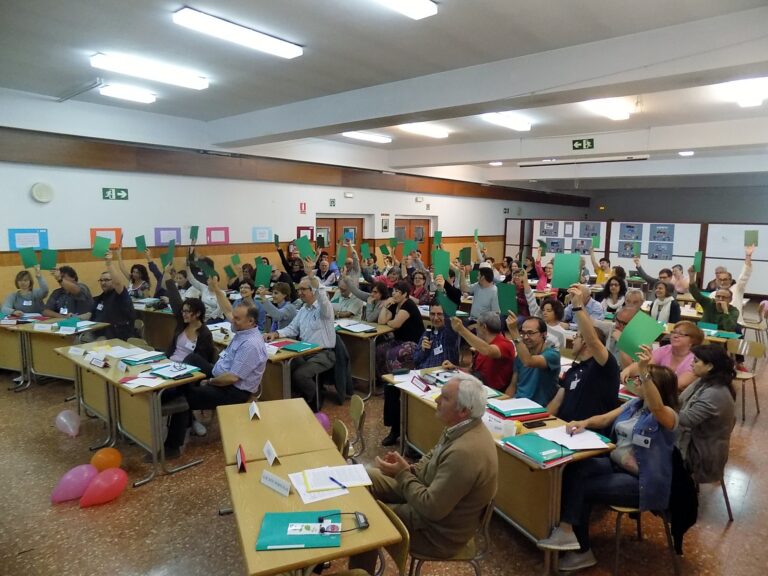 Plenari de la reunió de l'ACO a Begues