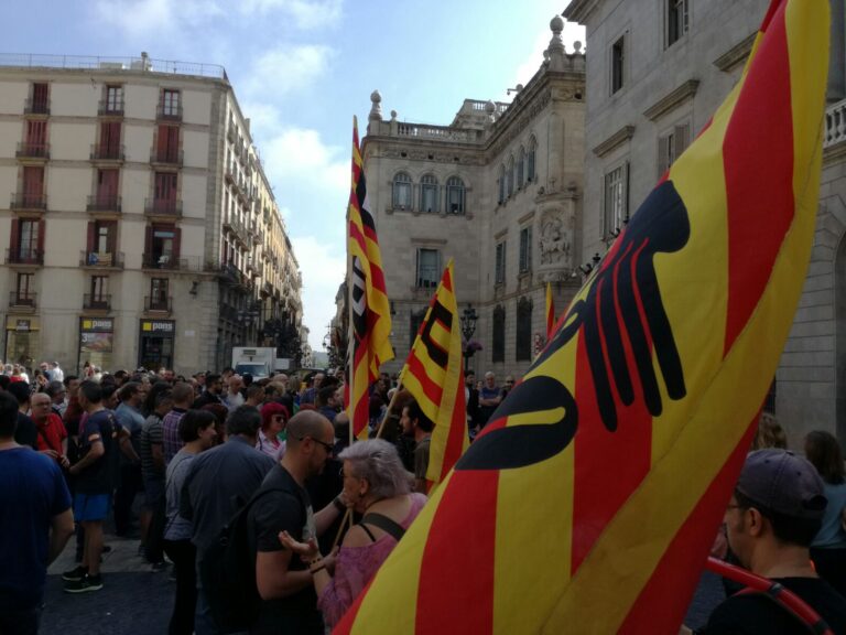 Concentració de treballadors de Metro contra les agressions foto: CCOO