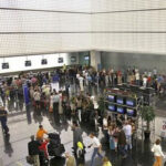 Cues a l'Aeroport del Prat, foto Eldiario.es