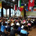 Assemblea de treballadors de Metro , durant la negociació del darrer conveni foto: CCOO