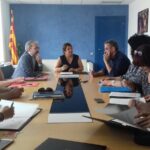 La consellera de Treball i els representants de cinc entitats de CETS han firmat l'acord foto: Gencat