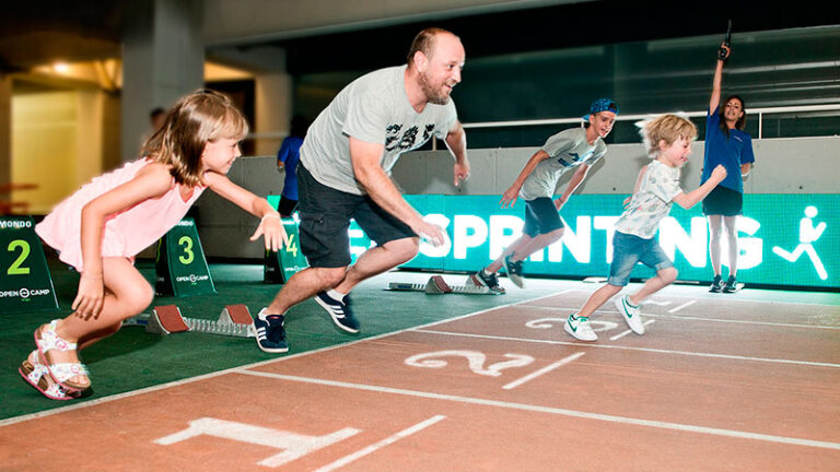 Una prova amb nois de Barcelona organitzada per Open Camp foto: Open Camp