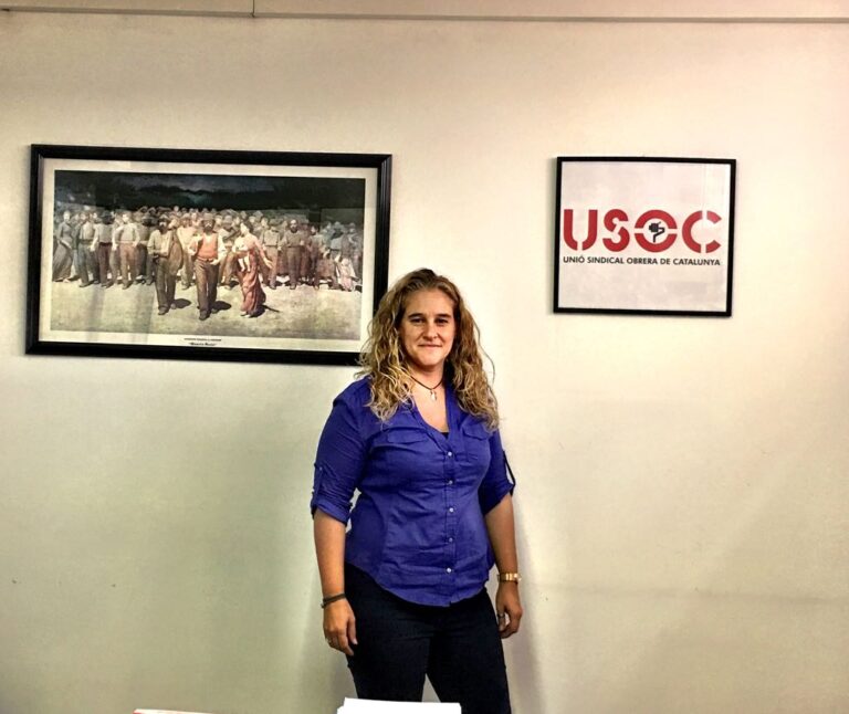 Maria_Recuero, secretaria general de la USOC, foto USOC