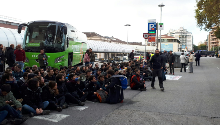 Concentració a Estació del Nord, foto CDR Eixample