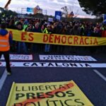 concentració de la vaga general del 3 d'octubre de 2017