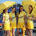 Hostesses del trofeu Conde de Godó foto: EL MATÍ DE CATALUNYA RÀDIO
