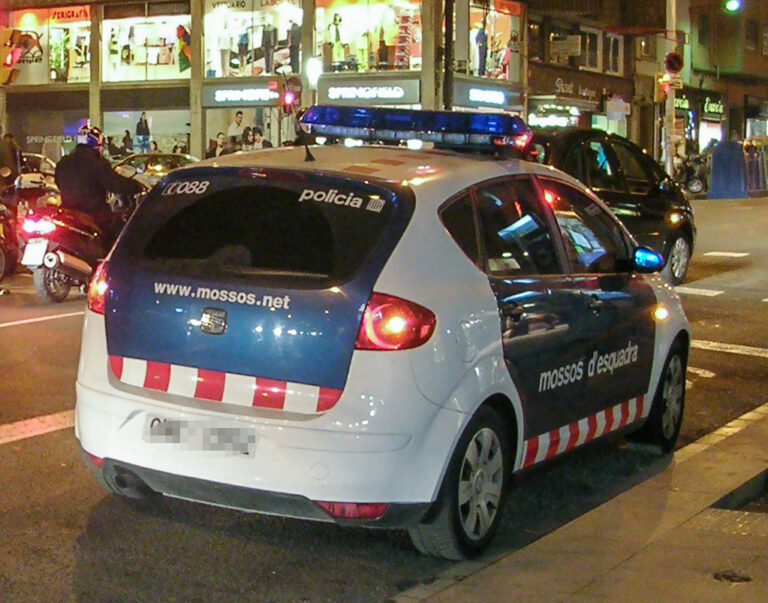 Cotxe patrulla dels Mossos d'Esquadra