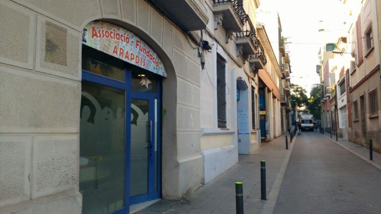 Seu de la fundació i de l'associació Arapdis a Gràcia foto: Tomeu Ferrer