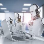 Robots en un 'call center'
