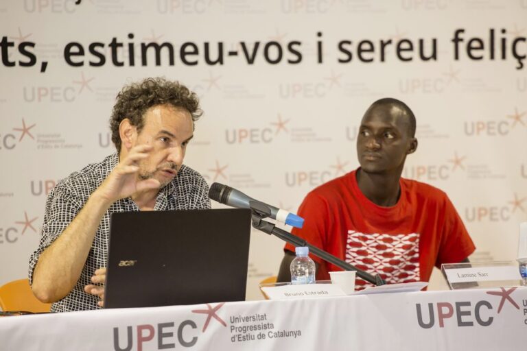 Bruno Estrada i Lamine Sarr