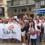 Image de la concentració a Lloret de Mar foto : CCOO