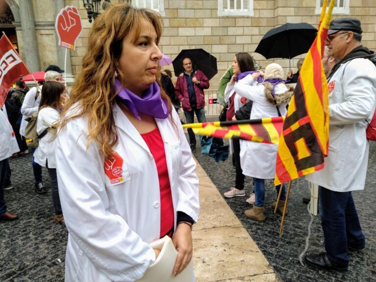 Maria Àngels Rodríguez, responsable de sanitat de CCOO foto: Tomeu Ferrer