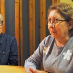 Mabel Matute i Isabel Manzano, vocal i presidenta d'Aparadores d'Elx | Victòria Oliveres