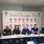 Roda de premsa de la UGT de Catalunya sobre el conveni de Nestlé foto: UGT de Catalunya