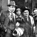 Salvador Seguí, de la CNT. amb companys a Madrid on negocià amb UGT la vaga general de 1917