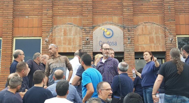 Assemblea de treballadors i treballadores de Cayfosa foto UGT