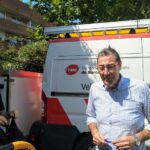 Eduardo Quijano, portaveu del comitè d'empresa de Metro de Barcelona, foto: Tomeu Ferrer