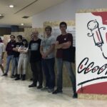 Alumnat i organitzadors de la 1a revista i exposició, edició 2016-17 | Foto: CCOO